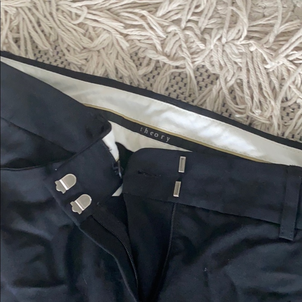 Theory Black Slacks